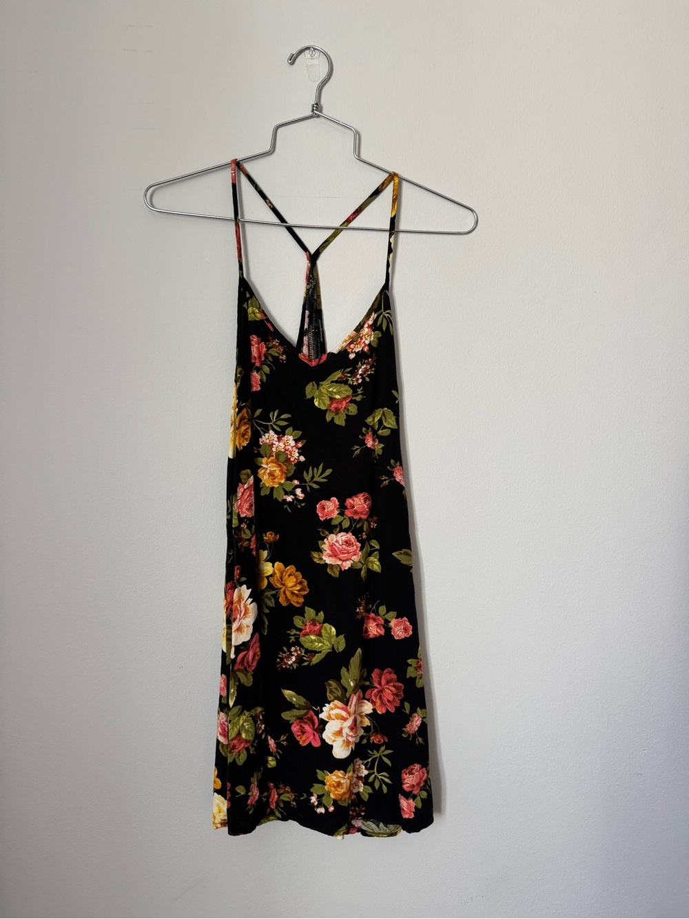 Floral Spaghetti Strap Slip Dress